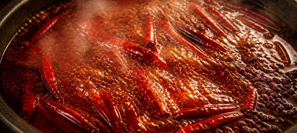 Sichuan Mala hotpot broth